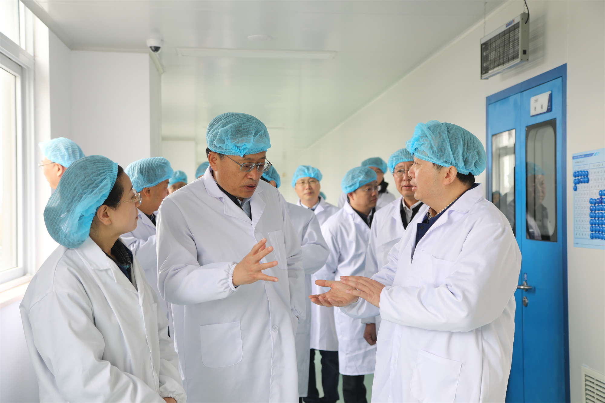 江苏省副省长胡广杰一行莅临优游ub8药业调研指导